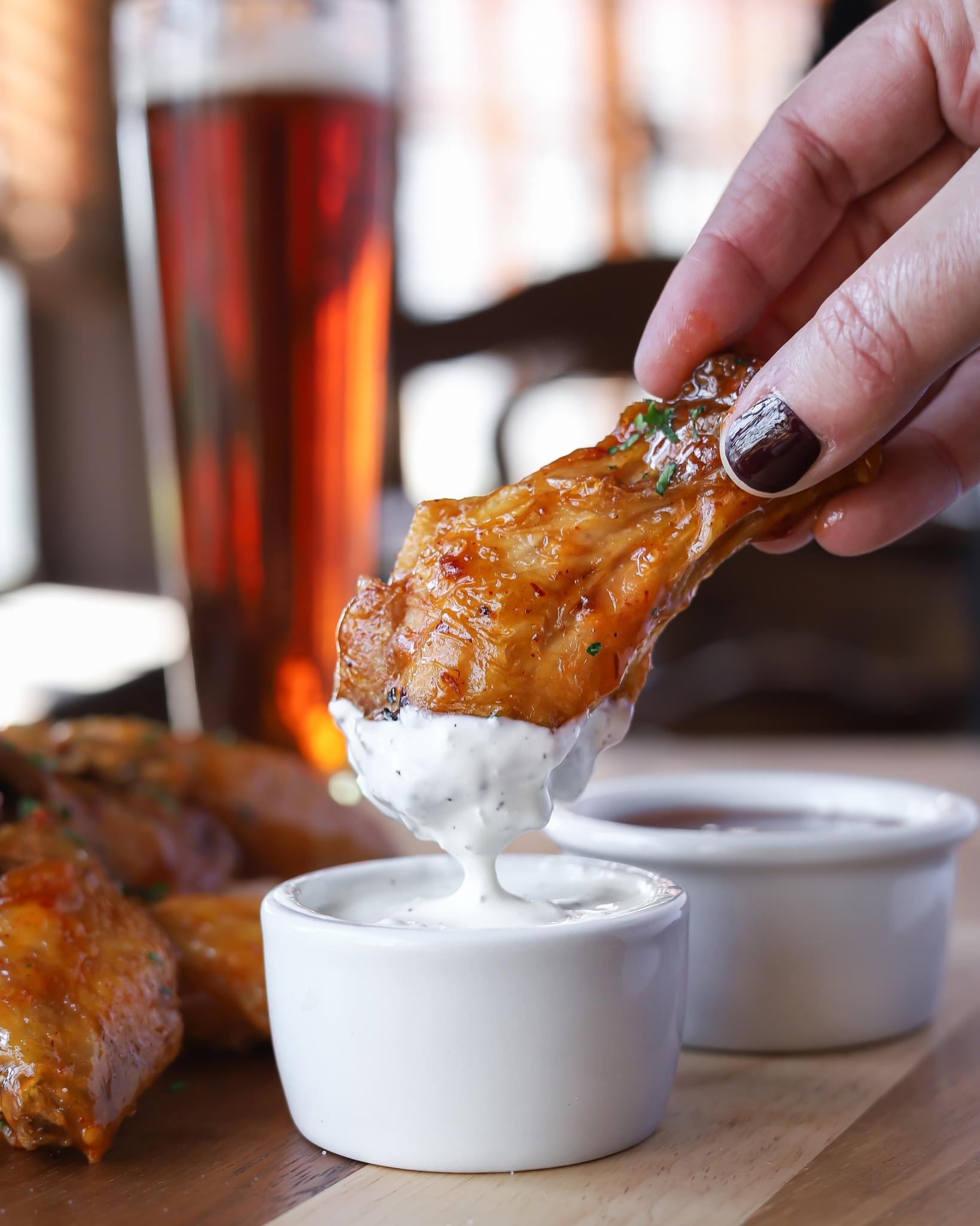 Mango-Habañero Chicken Wings